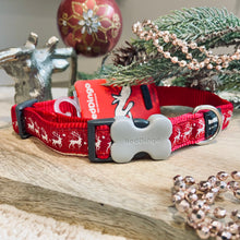 Load image into Gallery viewer, Winter Reindeer Collar