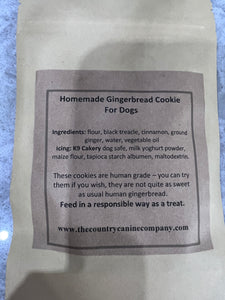 Gingerbread Cookies - dog treats