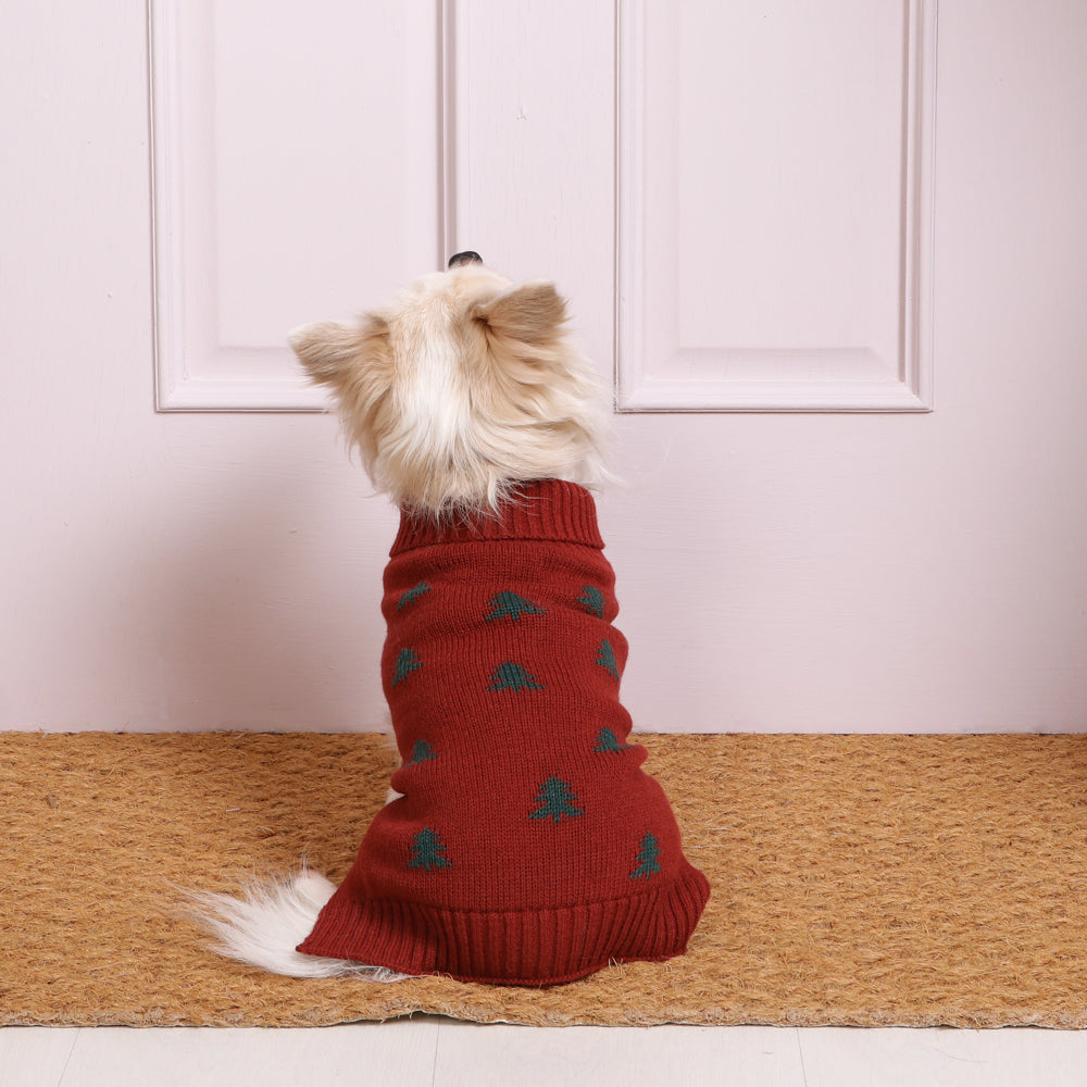 Tree Print Jumper The Country Canine Company