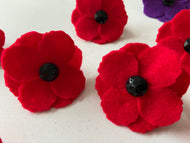 Remembrance Day Collar Poppies