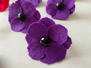 Remembrance Day Collar Poppies